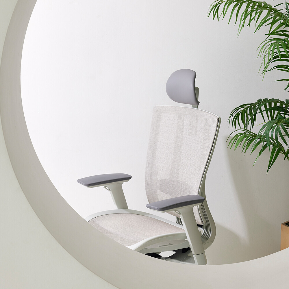 듀오백 브라보 BR-200MW Airo 메쉬 사무용 컴퓨터 책상 의자