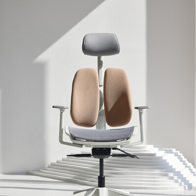 듀오백 D2500G-DAMW Airo 메쉬 사무용 컴퓨터 책상 의자