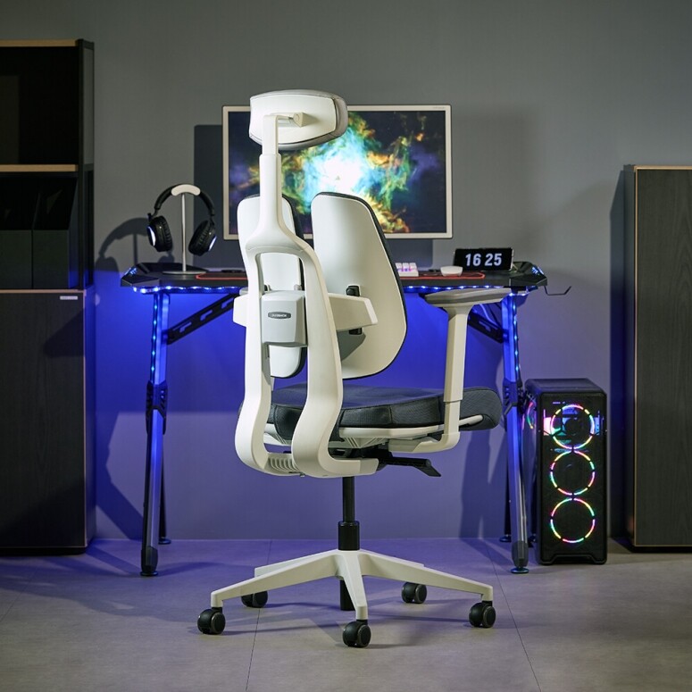 듀오백,[무료시공] 듀오백 게임즈 DX2-CW 컴퓨터 게이밍의자 DX2-HDA-CW