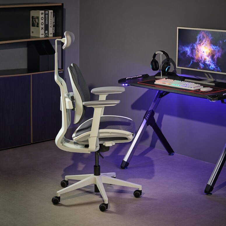 듀오백,[무료시공] 듀오백 게임즈 DX2-MW 컴퓨터 게이밍의자 DX2-HDA-MW