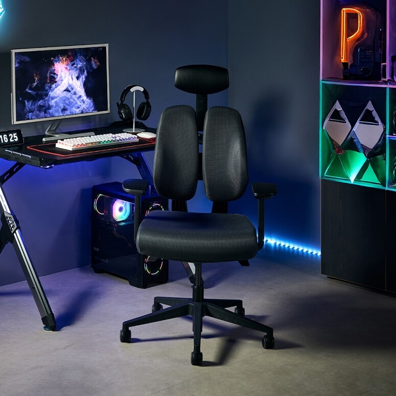 듀오백,[무료시공] 듀오백 게임즈 DX2-C 컴퓨터 게이밍의자 DX2-HDA-C