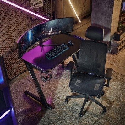 [무료시공] 듀오백 게임즈 DX3-M 메쉬 사무용 컴퓨터 책상 게이밍 의자 DX3-HLDA-M