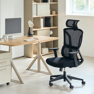 [11/4 순차출고] 듀오백 T-ZERO 메쉬 사무용 컴퓨터 책상 의자