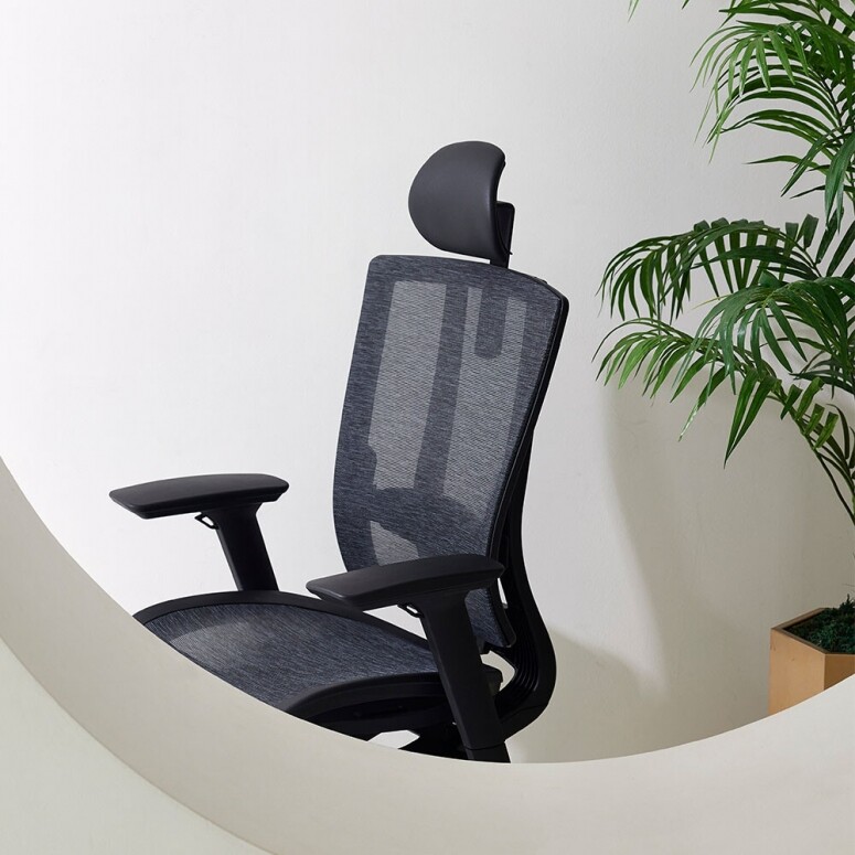 듀오백,듀오백 브라보 BR-200M 알루미늄베이스 메쉬 컴퓨터 책상 의자